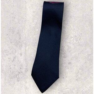 PROCHOWNICK Silk Tie ITALY Navy Green Purple Floral W:3.6" EUC